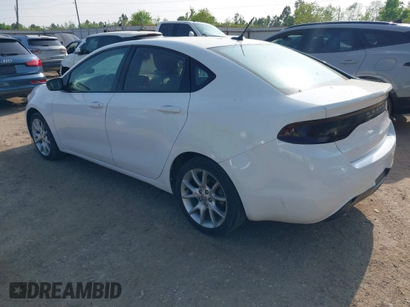 2013 Dodge Dart SXT with VIN 1C3CDFBH6DD713009, listed as a IAAI auction lot 41890209 with 167,563 mi miles. Bid and sale history available at carsss.com. Image 3.