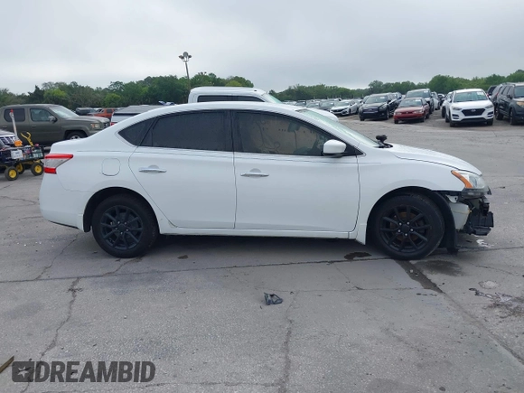 2015 Nissan Sentra S with VIN 3N1AB7AP8FY249344, listed as a IAAI auction lot 41891051 with 143,917 mi miles and . Bid and sale history available at DreamBid. Image 14.