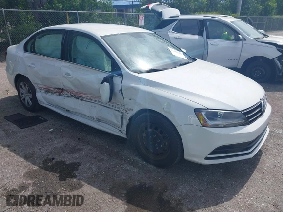 2017 Volkswagen Jetta S with VIN 3VW2B7AJXHM374687, listed as a IAAI auction lot 42596302 with 63,728 mi miles and . Bid and sale history available at DreamBid. Image 1.