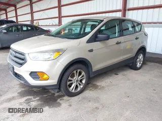 2017 Ford Escape S with VIN 1FMCU0F76HUD86123, listed as a IAAI auction lot 42753873 with 193,597 mi miles and . Bid and sale history available at DreamBid. Image 17.