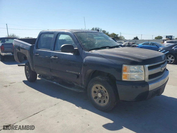 2007 Chevrolet Silverado 1500 LS with VIN 2GCEC13C371715264, listed as a Copart auction lot 72007704 with 190,870 mi miles and Salvage Title. Bid and sale history available at carsss.com. Image 4.