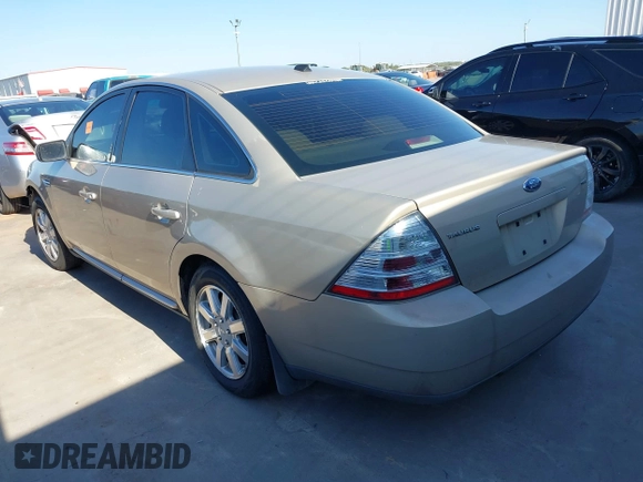 2008 Ford Taurus SEL with VIN 1FAHP24W48G160030, listed as a IAAI auction lot 40360871 with 194,674 mi miles. Bid and sale history available at carsss.com. Image 3.