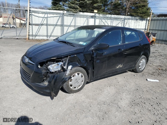 2014 Hyundai Accent GS with VIN KMHCT5AE7EU172209, listed as a Copart auction lot 49806655 with 131,489 mi miles and Salvage Title. Bid and sale history available at carsss.com. Image 1.