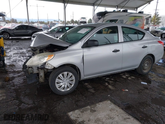 2014 Nissan Versa SV with VIN 3N1CN7AP3EL850625, listed as a IAAI auction lot 41786792 with 193,433 mi miles and . Bid and sale history available at carsss.com. Image 17.