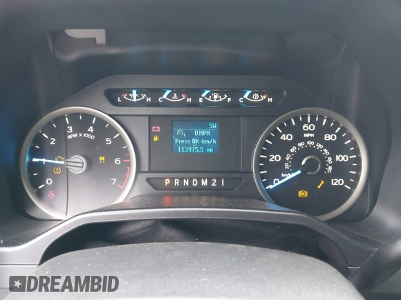 2016 Ford F-150 XL with VIN 1FTEW1CG3GFA16686, listed as a IAAI auction lot 41096505 with 113,975 mi miles and . Bid and sale history available at carsss.com. Image 7.