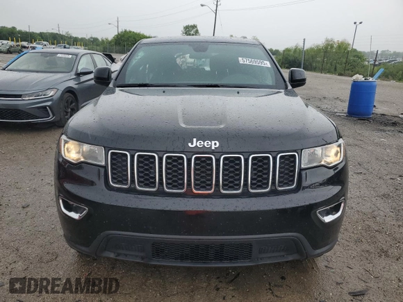 2018 Jeep Grand Cherokee Laredo E with VIN 1C4RJFAG5JC113283, listed as a Copart auction lot 57569595 with 90,897 mi miles and Salvage title. Bid and sale history available at DreamBid. Image 5.