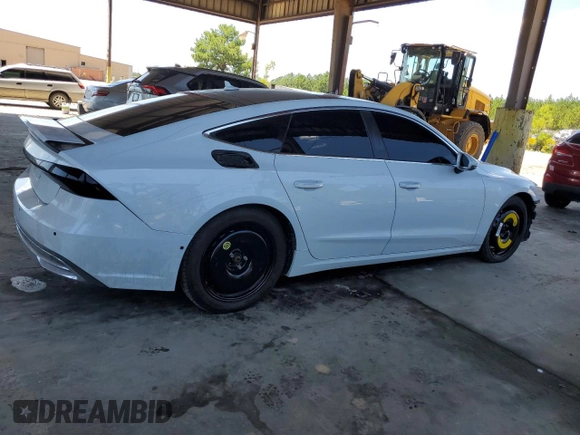 2019 Audi A7 Prestige with VIN WAUS2AF23KN064828, listed as a Copart auction lot 51210704 with 105,037 mi miles and Salvage Title. Bid and sale history available at carsss.com. Image 3.