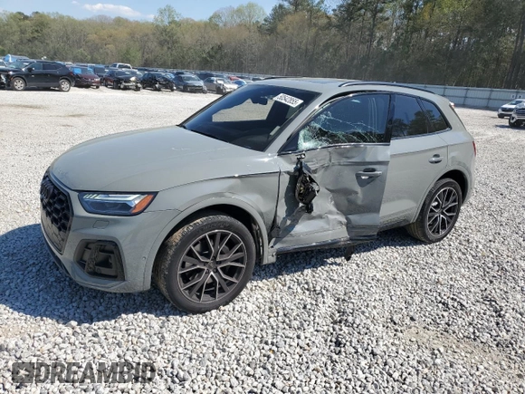 2022 Audi SQ5 Prestige z VIN WA1C4AFY5N2098713, wystawiony jako Copart lot #50542855 z przebiegiem 50 571 mil mil oraz Szkoda całkowita • Salvage title. Historia ofert i sprzedaży dostępna na DreamBid. Obrazek 1.