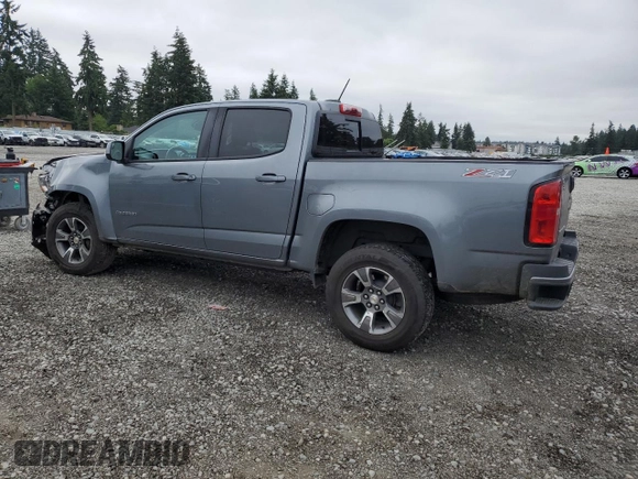 2020 Chevrolet Colorado 4WD Z71 with VIN 1GCGTDEN3L1107995, listed as a Copart auction lot 59620955 with 81,868 mi miles and Salvage title. Bid and sale history available at DreamBid. Image 2.