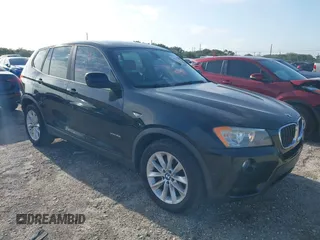 2013 BMW X3 xDrive28i with VIN 5UXWX9C57D0A13160, listed as a IAAI auction lot 42001594 with 140,630 mi miles. Bid and sale history available at carsss.com. Image 1.
