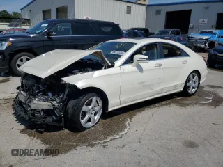 2014 Mercedes-Benz CLS-Class CLS 550 with VIN WDDLJ7DB9EA113127, listed as a Copart auction lot 69820124 with 0 mi miles and Salvage Title. Bid and sale history available at carsss.com. Image 1.
