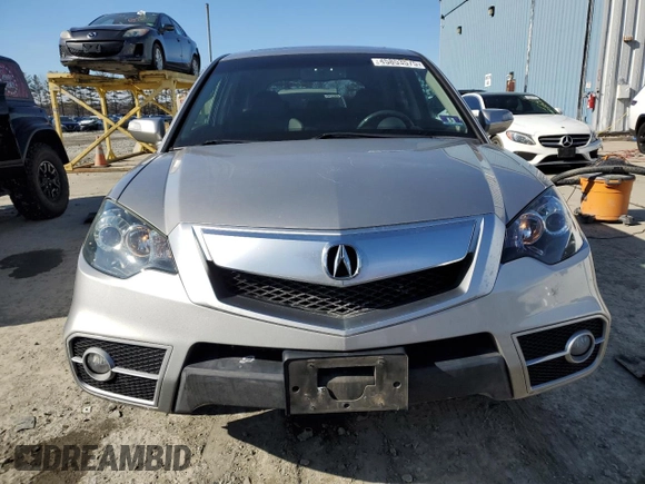 2010 Acura RDX with VIN 5J8TB1H27AA007186, listed as a Copart auction lot 45853575 with 80,761 mi miles and Salvage Title. Bid and sale history available at carsss.com. Image 5.