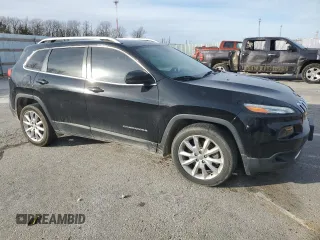 2017 Jeep Cherokee Limited with VIN 1C4PJLDB5HW522379, listed as a Copart auction lot 49590765 with 204,711 mi miles and Salvage Title. Bid and sale history available at carsss.com. Image 4.