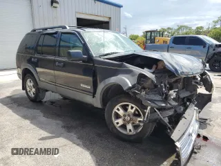 2006 Ford Explorer XLT with VIN 1FMEU73E66UA11365, listed as a Copart auction lot 60799785 with 114,152 mi miles and Salvage title. Bid and sale history available at DreamBid. Image 4.