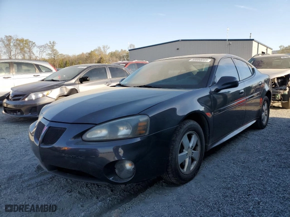 2008 Pontiac Grand Prix with VIN 2G2WP552581159131, listed as a Copart auction lot 50080085 with 115,592 mi miles and Salvage Title. Bid and sale history available at carsss.com. Image 1.