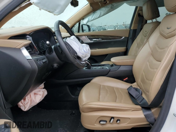 2022 Cadillac XT6 Premium Luxury z VIN 1GYKPFRS0NZ150862, wystawiony jako Copart lot #44926695 z przebiegiem 39 627 mil mil oraz Szkoda całkowita • Salvage title. Historia ofert i sprzedaży dostępna na DreamBid. Obrazek 7.