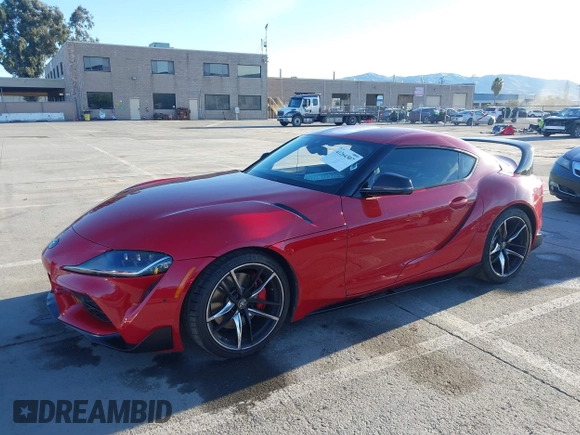 2020 Toyota Supra 3.0 with VIN WZ1DB4C02LW027976, listed as a IAAI auction lot 41264307 with 53,382 mi miles and . Bid and sale history available at DreamBid. Image 17.