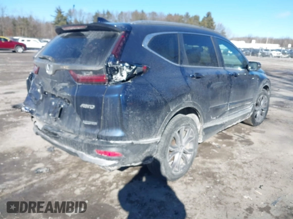 2020 Honda CR-V Touring with VIN 2HKRW2H9XLH605106, listed as a IAAI auction lot 41434008 with Not Provided miles and . Bid and sale history available at DreamBid. Image 4.