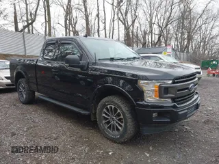 2018 Ford F-150 XL with VIN 1FTFX1E52JKE39027, listed as a IAAI auction lot 41800788 with 66,355 mi miles. Bid and sale history available at carsss.com. Image 1.
