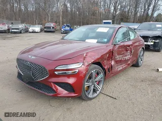 2024 Genesis G70 3.3T Sport Advanced with VIN KMTG54SE0RU139584, listed as a IAAI auction lot 41331264 with 1,183 mi miles. Bid and sale history available at carsss.com. Image 17.