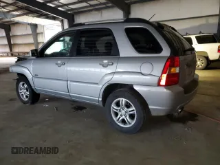 2005 Kia Sportage LX with VIN KNDJE723757091918, listed as a Copart auction lot 78254964 with 177,050 mi miles and Salvage Title. Bid and sale history available at carsss.com. Image 2.