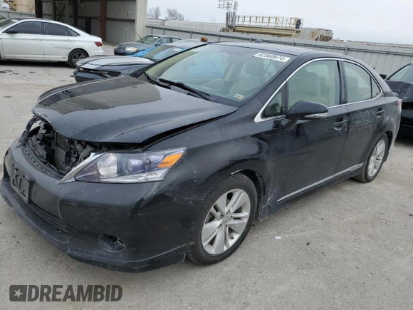 2010 Lexus HS 250h with VIN JTHBB1BA9A2016801, listed as a Copart auction lot 82560674 with 236,915 mi miles and Salvage Title. Bid and sale history available at DreamBid. Image 1.