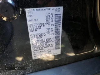 2014 Nissan Rogue SL with VIN 5N1AT2MV8EC777055, listed as a Copart auction lot 49099435 with 104,762 mi miles and Salvage Title. Bid and sale history available at carsss.com. Image 14.