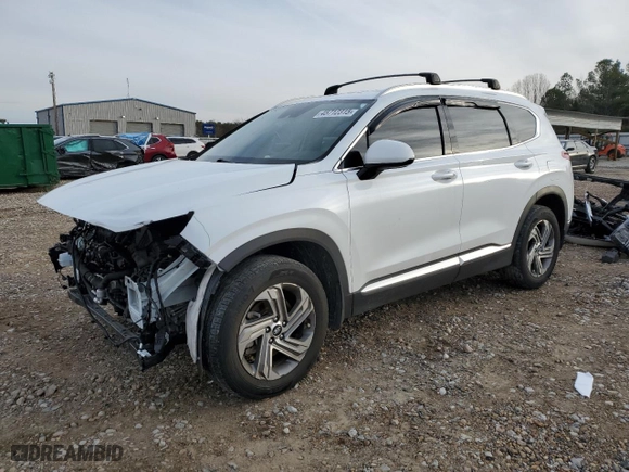 2022 Hyundai Santa Fe SEL with VIN 5NMS24AJ8NH479437, listed as a Copart auction lot 45712315 with 35,854 mi miles and Salvage Title. Bid and sale history available at carsss.com. Image 1.