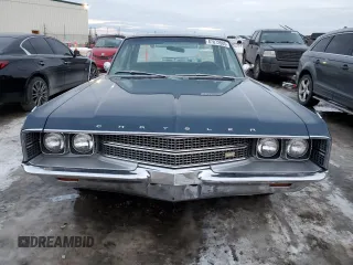1968 Chrysler New Yorker z VIN CH41K8C119279, wystawiony jako Copart lot #87872885 z przebiegiem 52 901 mil mil oraz Tytuł czysty. Historia ofert i sprzedaży dostępna na DreamBid. Obrazek 5.