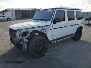 2019 Mercedes-Benz G 63 AMG with VIN WDCYC7HJ3KX312897, listed as a Copart auction lot 66587524 with 32,654 mi miles and Salvage Title. Bid and sale history available at DreamBid. Image 1.
