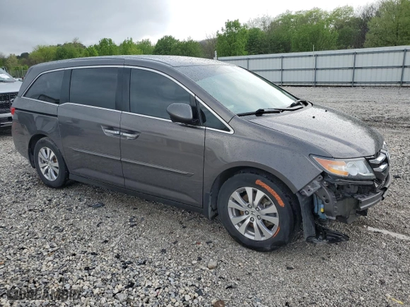 2016 Honda Odyssey EX-L with VIN 5FNRL5H66GB070229, listed as a Copart auction lot 51342575 with 131,352 mi miles and Clean Title. Bid and sale history available at carsss.com. Image 4.