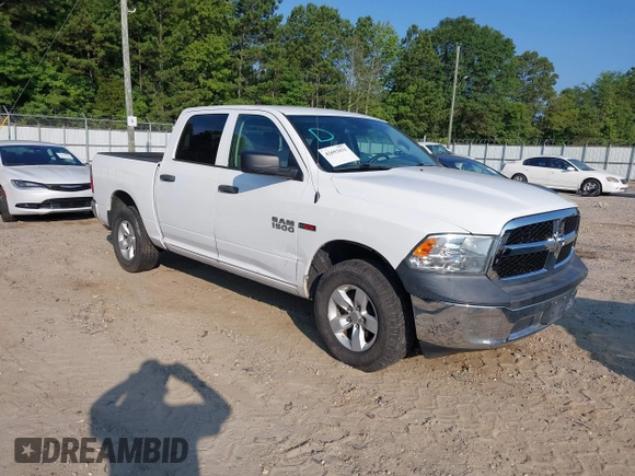 2018 Ram 1500 Tradesman with VIN 1C6RR7KM4JS297910, listed as a IAAI auction lot 42693431 with 68,403 mi miles and . Bid and sale history available at DreamBid. Image 1.