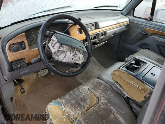 1995 Ford F-150 with VIN 1FTEX14HXSKB56139, listed as a Copart auction lot 45411115 with 167,859 mi miles and Salvage Title. Bid and sale history available at carsss.com. Image 8.