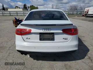 2014 Audi A4 Premium Plus with VIN WAUFFAFL9EN043114, listed as a Copart auction lot 48069195 with 115,398 mi miles and Salvage Title. Bid and sale history available at carsss.com. Image 6.