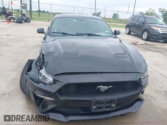 2020 Ford Mustang EcoBoost with VIN 1FA6P8THXL5158364, listed as a IAAI auction lot 42398017 with 38,733 mi miles and . Bid and sale history available at DreamBid. Image 12.