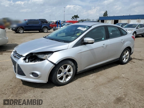2014 Ford Focus SE with VIN 1FADP3F24EL392600, listed as a Copart auction lot 55226485 with 109,901 mi miles and Clean Title. Bid and sale history available at carsss.com. Image 1.