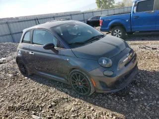 2015 FIAT 500 Abarth z VIN 3C3CFFFH7FT528128, wystawiony jako Copart lot #54179305 z przebiegiem 49 266 mil mil oraz Czysty tytuł • Clean title. Historia ofert i sprzedaży dostępna na DreamBid. Obrazek 4.