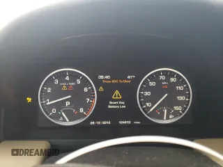 2011 Land Rover Range Rover HSE Lux z VIN SALMF1D49BA354883, wystawiony jako Copart lot #42606835 z przebiegiem 124 810 mil mil oraz Szkoda całkowita • Salvage title. Historia ofert i sprzedaży dostępna na DreamBid. Obrazek 9.