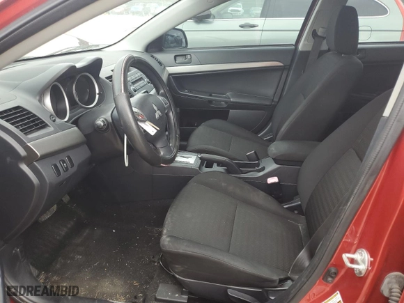 2012 Mitsubishi Lancer Sportback ES with VIN JA32X2HU3CU016339, listed as a Copart auction lot 43644515 with 106,528 mi miles and Salvage Title. Bid and sale history available at carsss.com. Image 7.