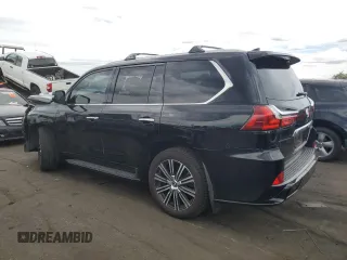 2020 Lexus LX with VIN JTJDY7AX0L4315342, listed as a Copart auction lot 70881694 with 65,917 mi miles and Salvage Title. Bid and sale history available at carsss.com. Image 2.