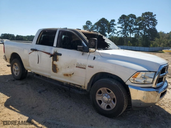 2016 Ram 2500 Tradesman with VIN 3C6UR4CJ3GG333180, listed as a Copart auction lot 74063124 with 0 mi miles and Salvage Title. Bid and sale history available at carsss.com. Image 4.