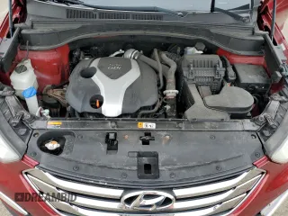 2013 Hyundai Santa Fe Sport z VIN 5XYZWDLA3DG023662, wystawiony jako Copart lot #55445495 z przebiegiem 120 000 mil mil oraz Szkoda całkowita • Salvage title. Historia ofert i sprzedaży dostępna na DreamBid. Obrazek 12.