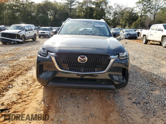2024 Mazda CX-90 Preferred Plus with VIN JM3KKCHD4R1165169, listed as a Copart auction lot 47855215 with 6,677 mi miles and Salvage Title. Bid and sale history available at DreamBid. Image 5.
