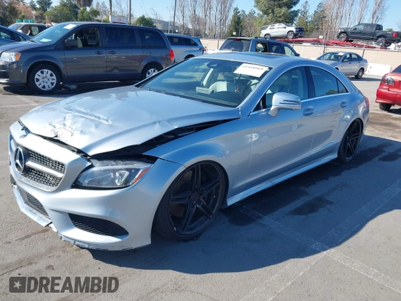 2017 Mercedes-Benz CLS 550 with VIN WDDLJ7DB2HA200310, listed as a IAAI auction lot 41418919 with 31,677 mi miles and . Bid and sale history available at DreamBid. Image 2.