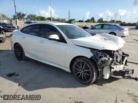 2020 BMW 2 Series 228i xDrive with VIN WBA73AK06L7F72999, listed as a Copart auction lot 84939604 with 38,259 mi miles and Non Repairable. Bid and sale history available at DreamBid. Image 4.