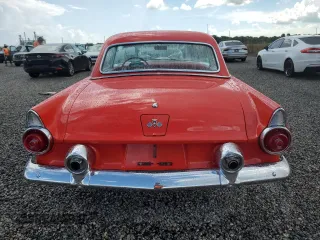 1955 Ford Thunderbird with VIN P5FH185381, listed as a Copart auction lot 73986904 with 2,206 mi miles and Salvage Title. Bid and sale history available at DreamBid. Image 6.