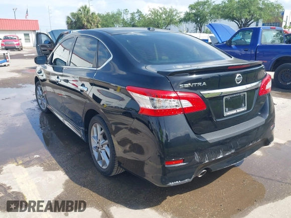 2015 Nissan Sentra SV with VIN 3N1AB7AP4FY372834, listed as a IAAI auction lot 41960368 with 221,760 mi miles and . Bid and sale history available at DreamBid. Image 3.