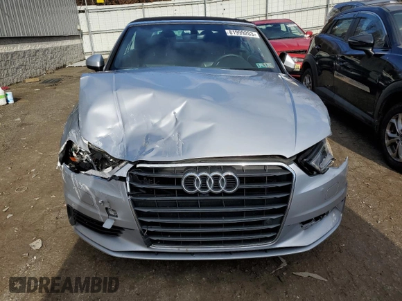 2016 Audi A3 2.0T Premium with VIN WAU78LFF9G1077441, listed as a Copart auction lot 81999203 with 25,401 mi miles. Bid and sale history available at carsss.com. Image 5.