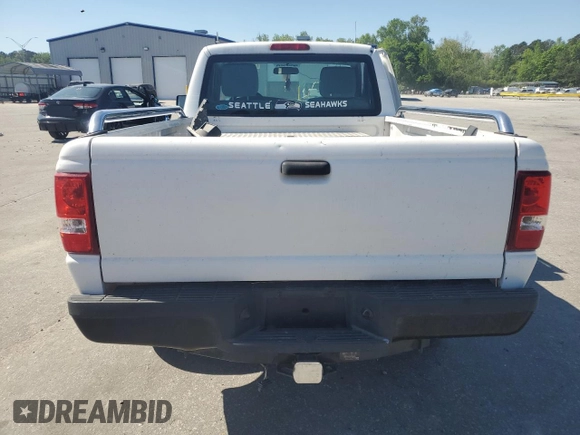 2011 Ford Ranger XL with VIN 1FTKR1AD6BPA95437, listed as a Copart auction lot 52901455 with 235,456 mi miles and Salvage Title. Bid and sale history available at carsss.com. Image 6.