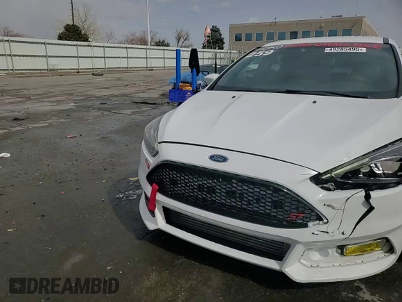 2018 Ford Focus ST with VIN 1FADP3L94JL242367, listed as a Copart auction lot 49285495 with 87,566 mi miles and Salvage Title. Bid and sale history available at DreamBid. Image 13.
